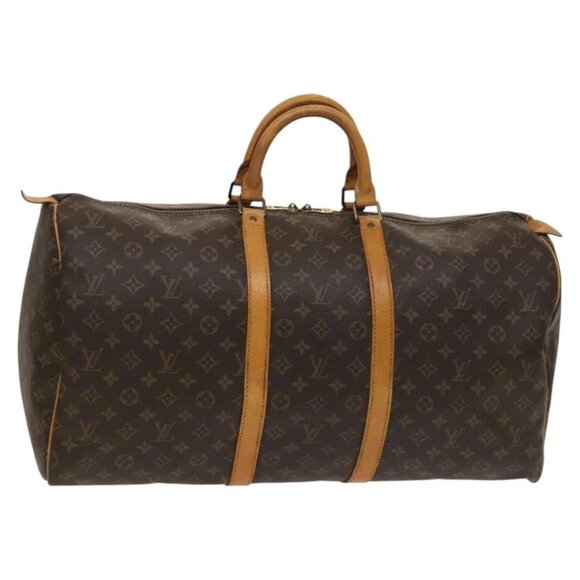 LOUIS VUITTON Monogram Keepall 55 Boston Bag - Picture 1 of 16